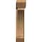 Ekena Millwork Thorton Slat Rough Sawn Bracket w/ Offset Brace, Western Red Cedar, 8"W x 34"D x 38"H BKT0806X34X38THR06RWR - alternate 3